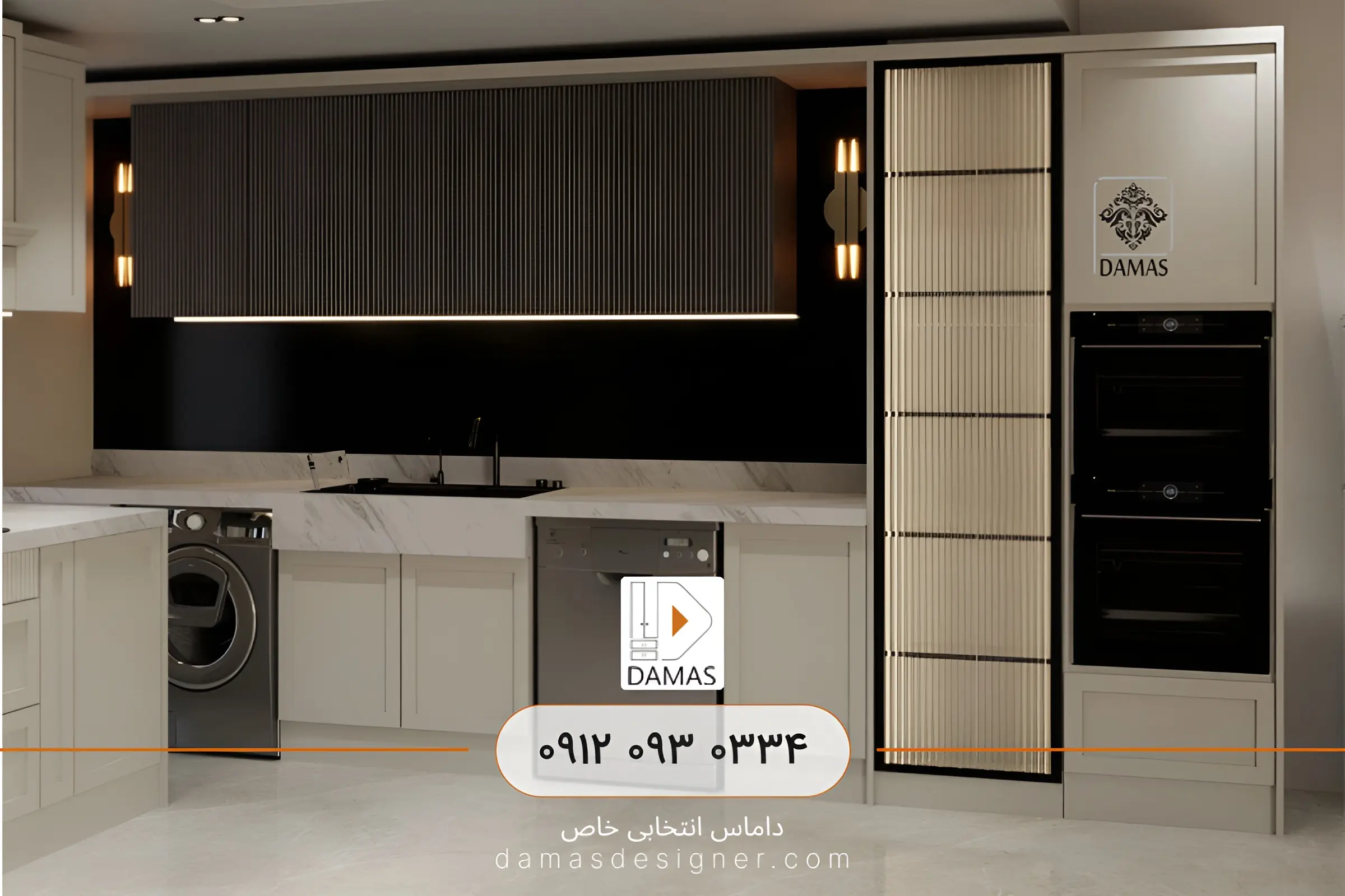 طراحی و اجرای کابینت آشپزخانه در کرج